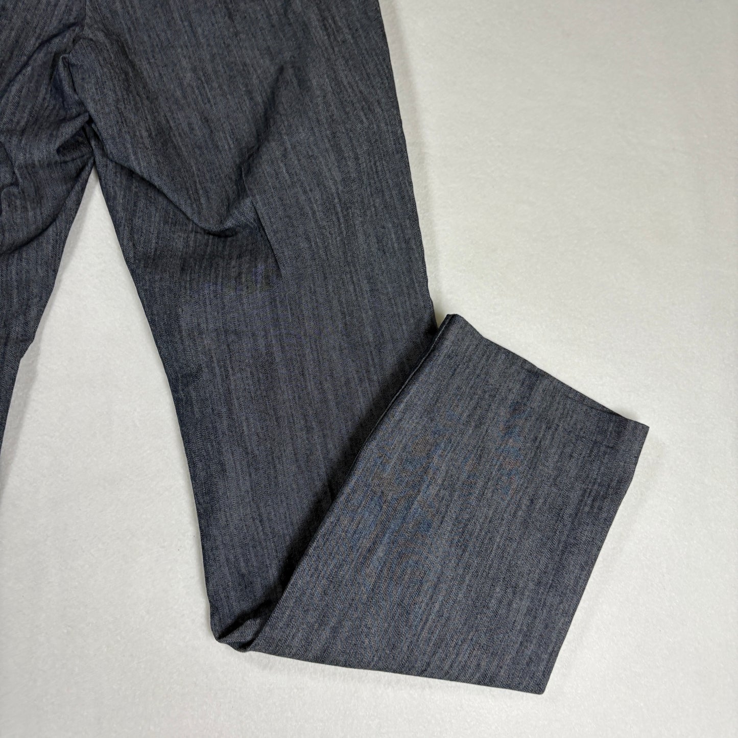 Lee Womens Straight Leg Jeans Size 6 Short Gray Mid Rise Stretch Secretly Shapes