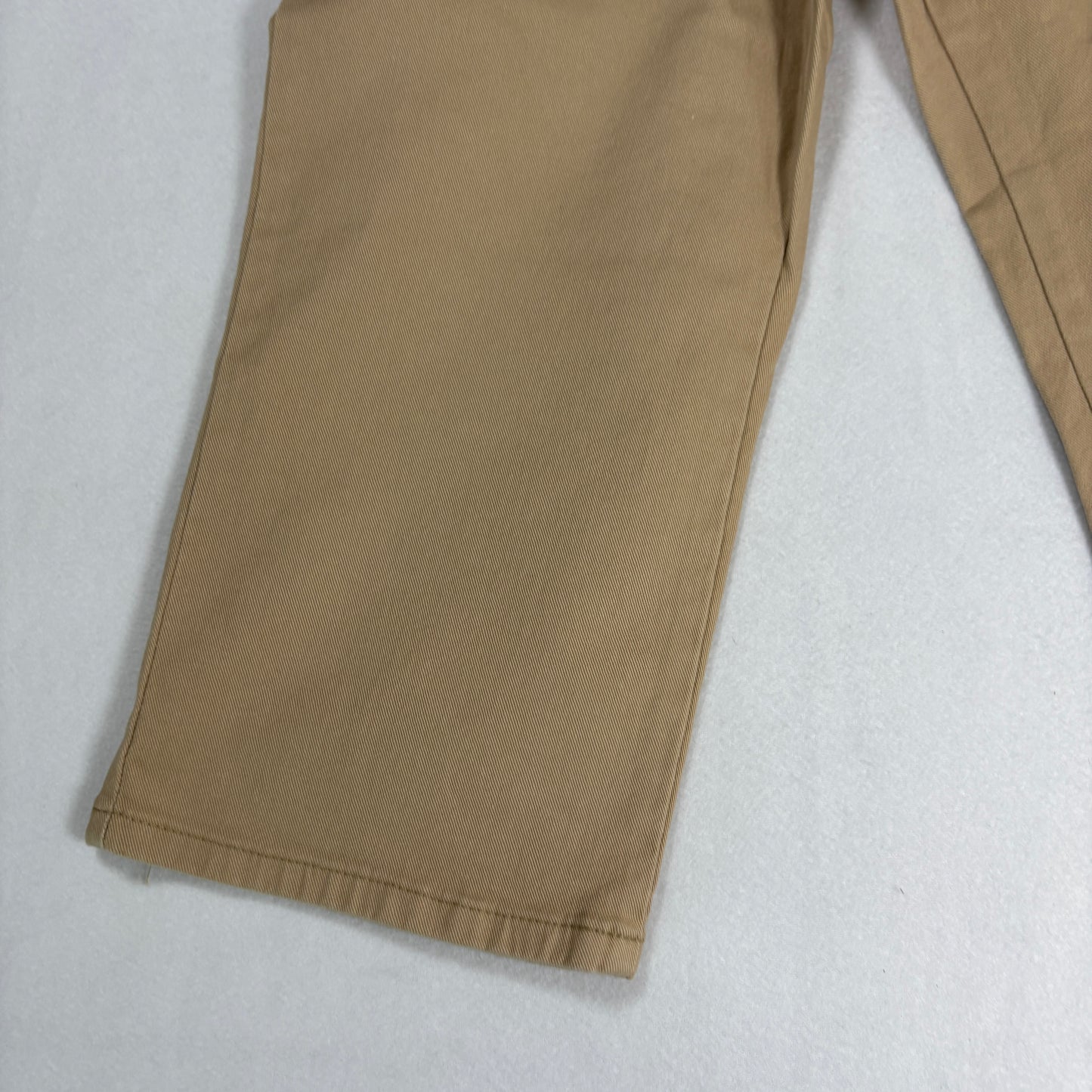 Lee Womens Relaxed Fit Jeans 8M Mid Rise Stretch Khaki Beige Denim Casual