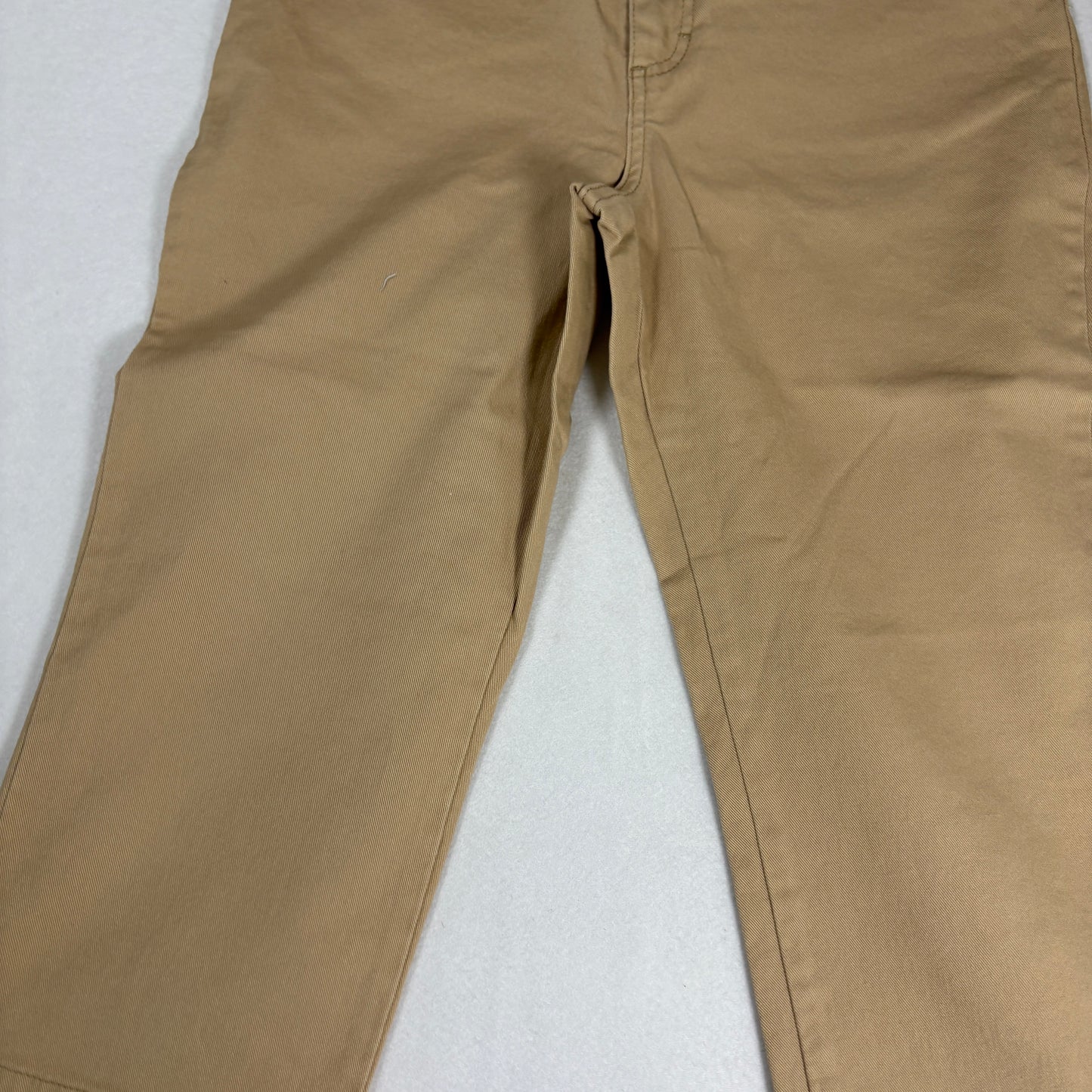 Lee Womens Relaxed Fit Jeans 8M Mid Rise Stretch Khaki Beige Denim Casual