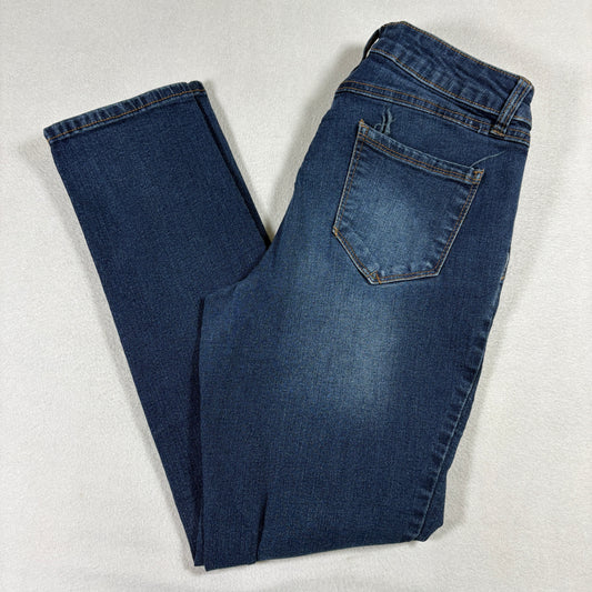 1822 Denim Womens Jeans Size 10 Blue Skinny Stretch Mid Rise Classic Casual Fit