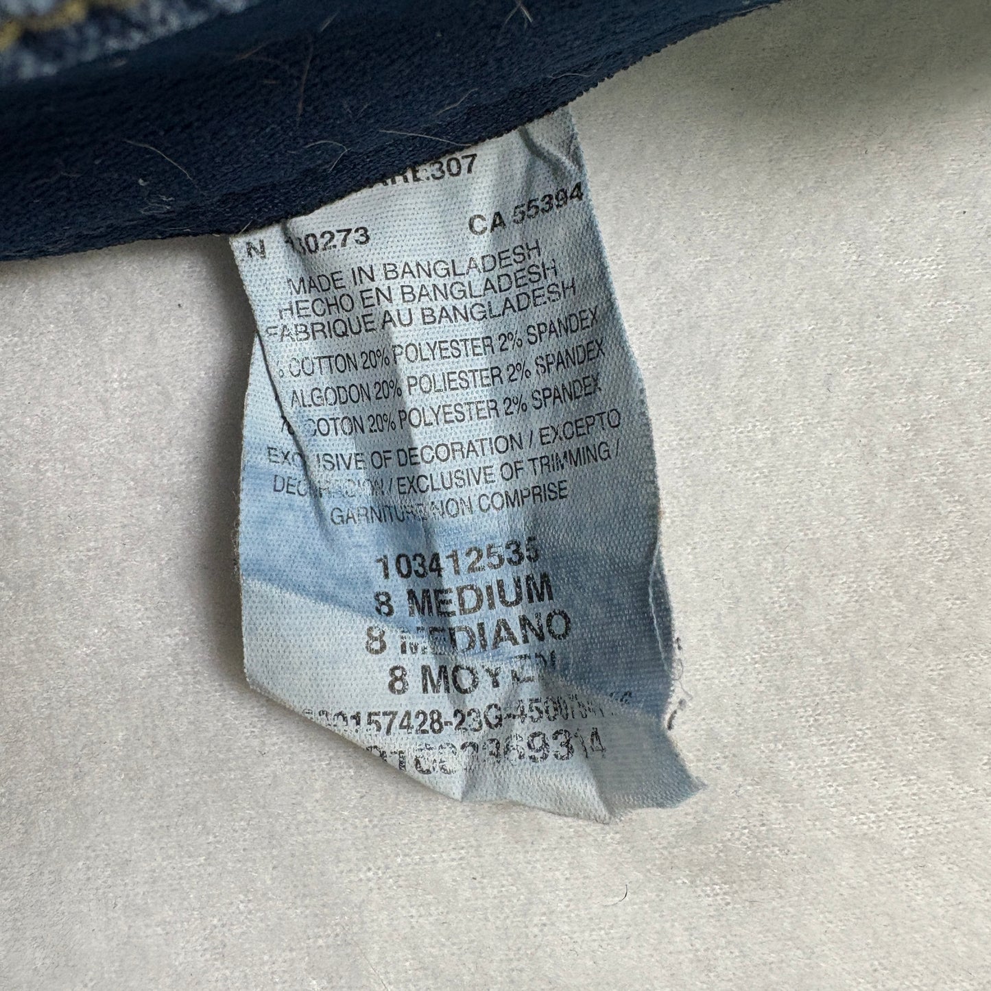 Lee Womens Straight Leg Jeans 8M Mid Rise Flex Motion Blue Stretch Denim