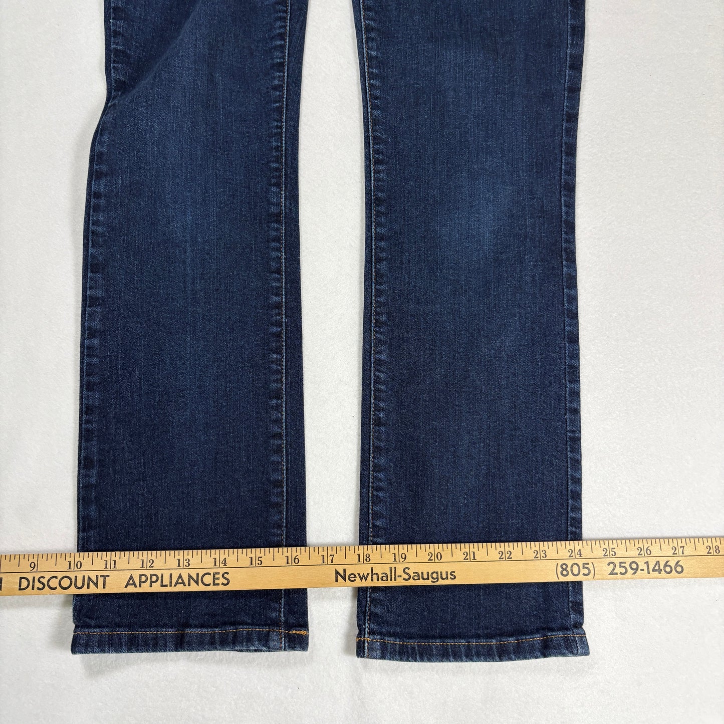 Tommy Hilfiger Womens Jeans Dark Wash Size 8 Straight Leg Denim Y2K Classic