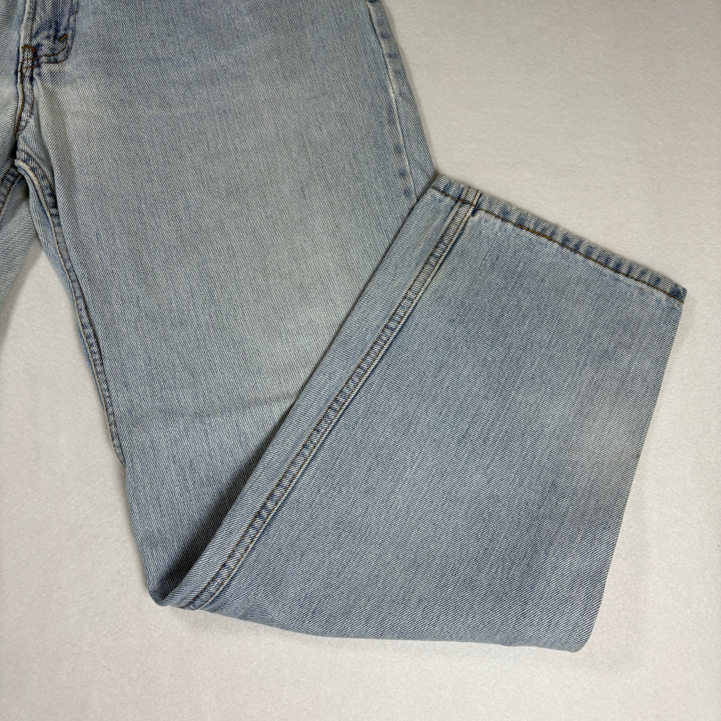 Levis Mens 550 Relaxed Fit Jeans 36x32 Light Wash Baggy 90s Y2K Grunge Denim