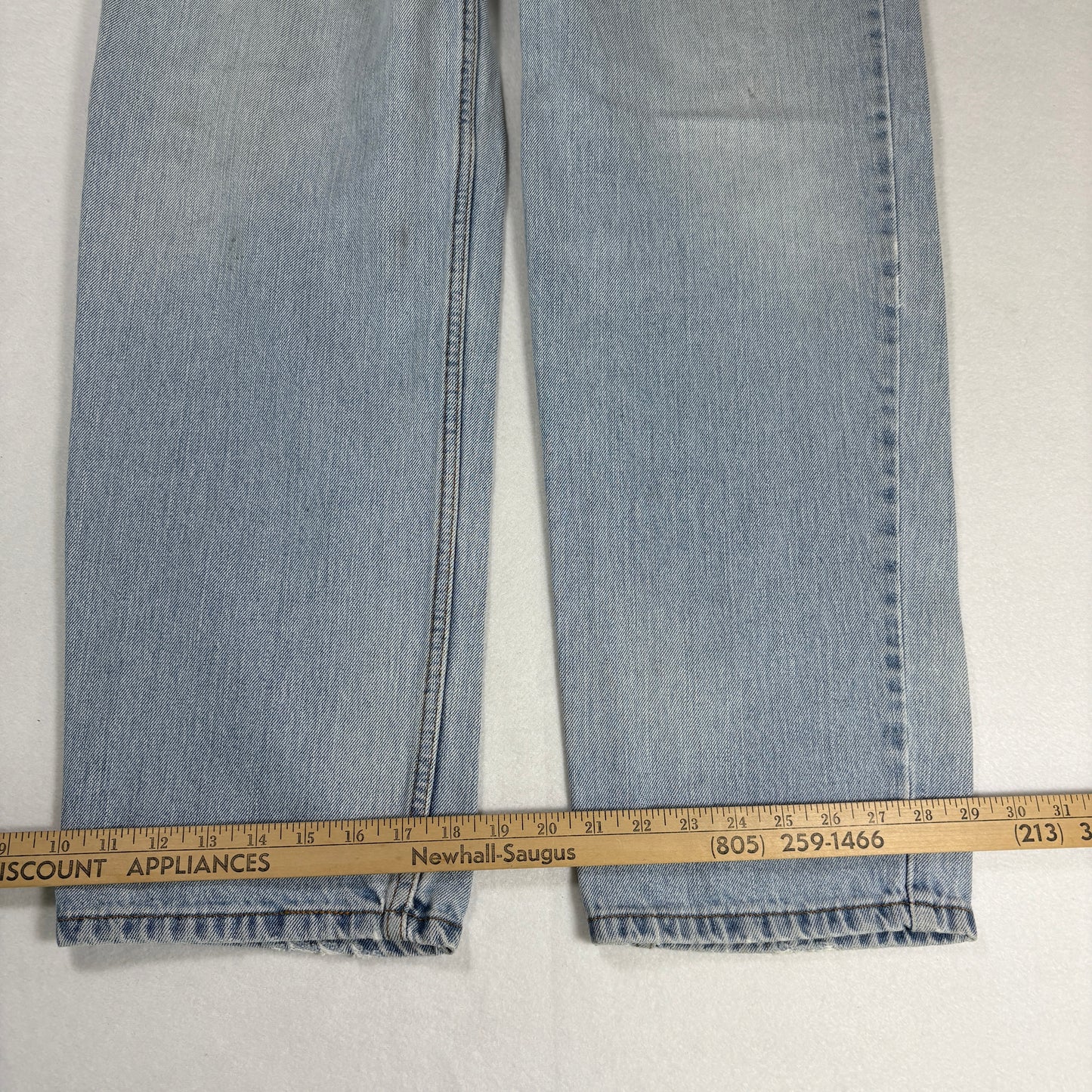 Levis Mens 550 Relaxed Fit Jeans 36x32 Light Wash Baggy 90s Y2K Grunge Denim