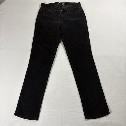 Calvin Klein Jeans Pants Womens Size 2 Black Straight Corduroy Y2K Retro Fit 90s