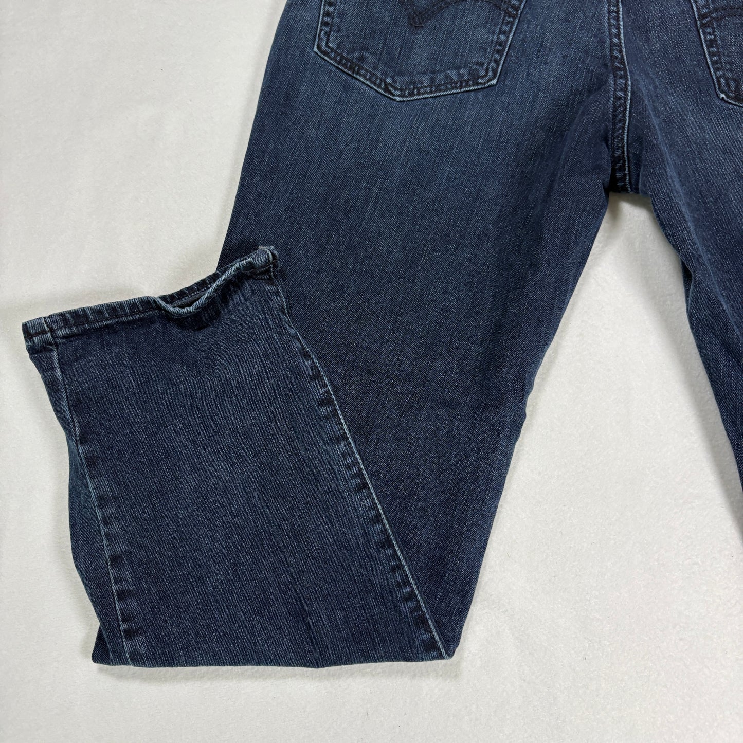 Levis Womens Boyfriend Jeans 29 Dark Wash Relaxed Fit Denim Casual Y2K Vintage