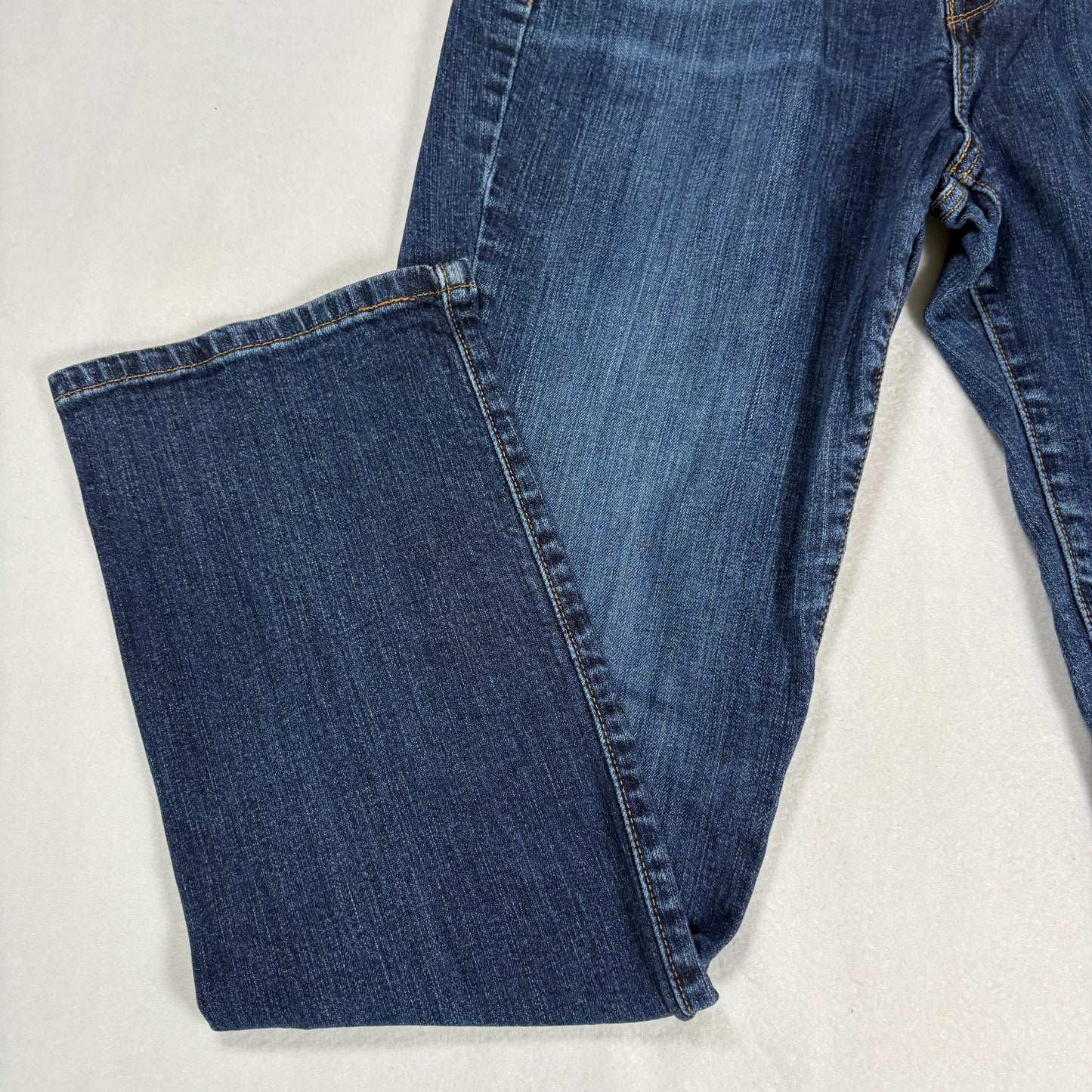 Levis Womens 505 Straight Leg Jeans 8 Blue Mid Rise Classic Denim Y2K Vintage