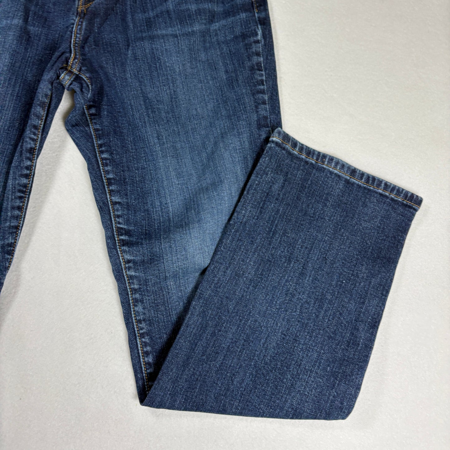 Levis Womens 505 Straight Leg Jeans 8 Blue Mid Rise Classic Denim Y2K Vintage