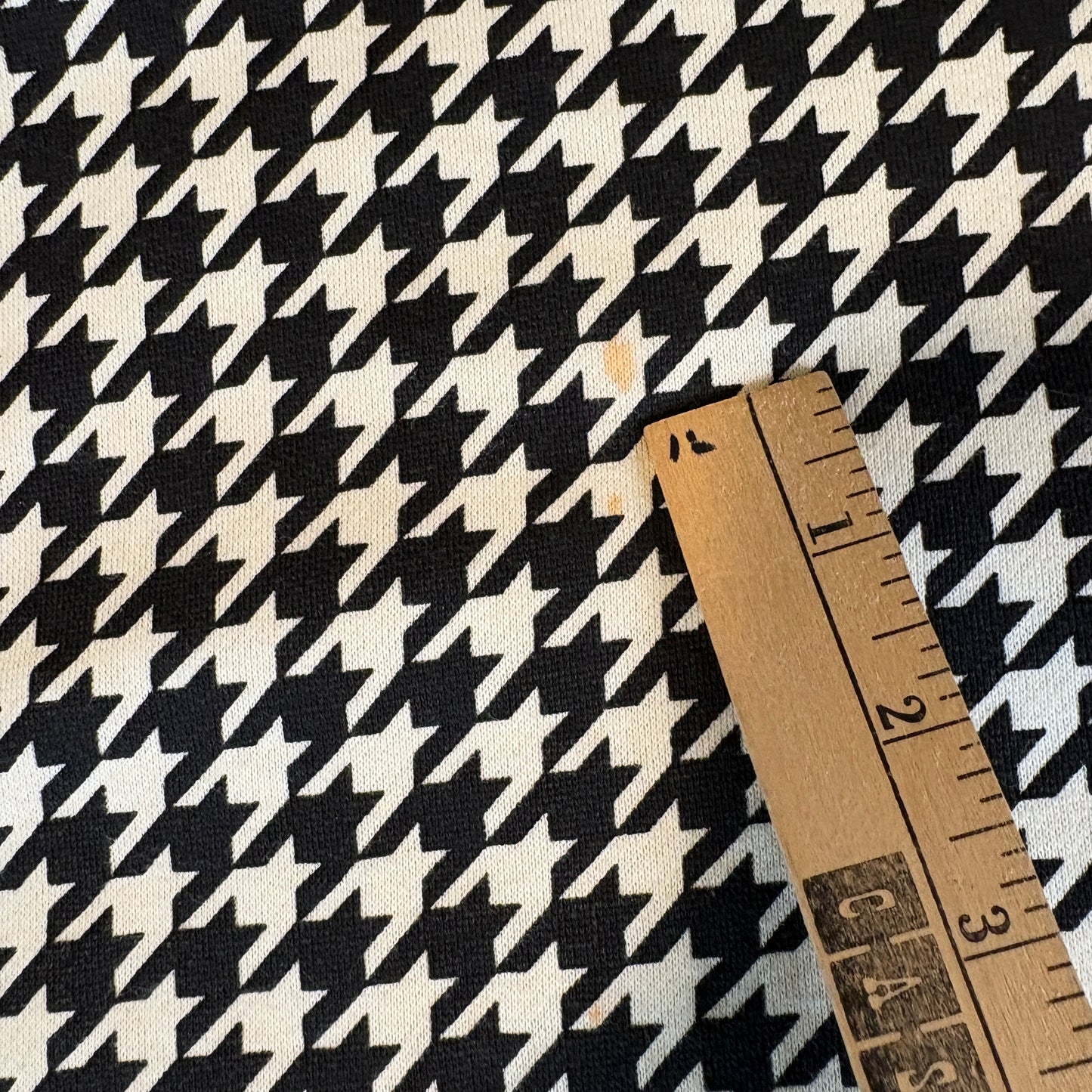 Independent Trading Company Men’s Black White Houndstooth Pullover Hoodie Size 2XL