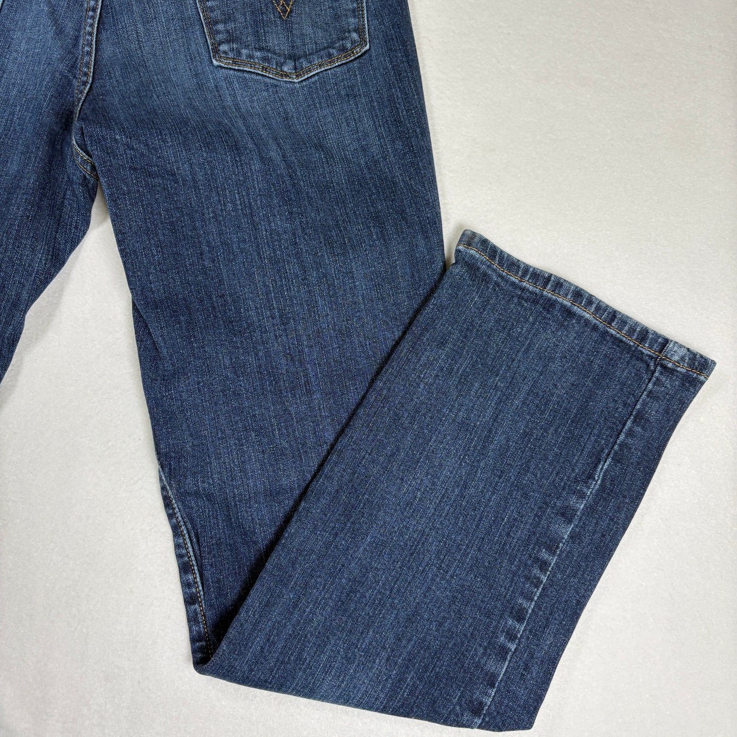 Levis Womens 505 Straight Leg Jeans 8 Blue Mid Rise Classic Denim Y2K Vintage