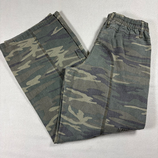 Sixty-Six Los Angeles Womens Camo Cargo Pants Size 3 Y2K Grunge Streetwear