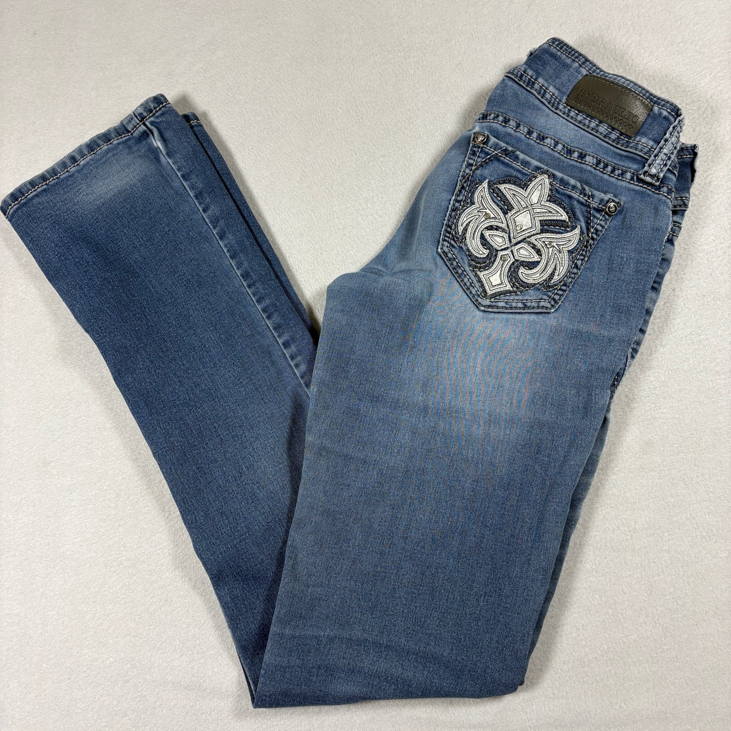 Hydraulic Womens Jeans Size 4/5 Bootcut Stretch Blue Denim Y2K Vintage Style