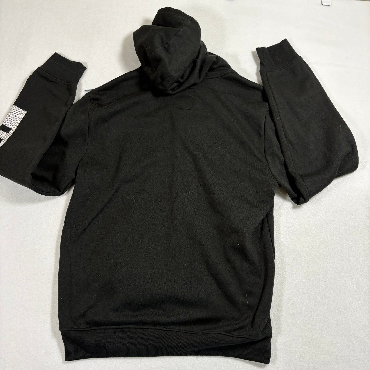 Ecko Unltd Mens Hoodie Medium Black Full Zip Sweatshirt Rhino Logo Y2K Streetwear