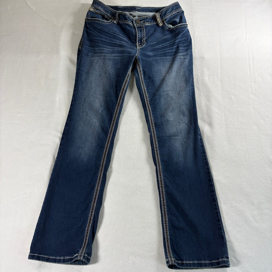 Hydraulic Lola Bootcut Jeans Womens 13/14 31x30 Y2K Flare Medium Wash