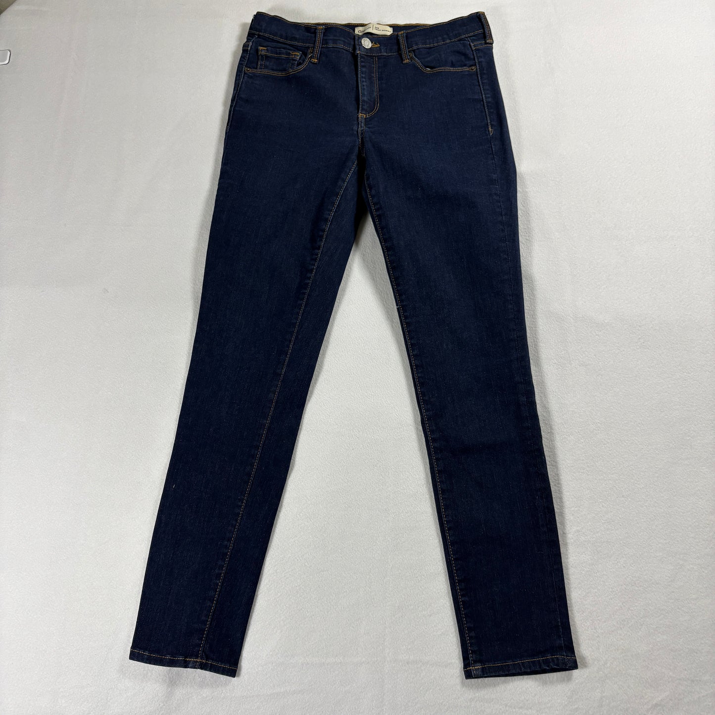 Gap Jeans Womens 28R True Skinny Dark Wash Stretch Denim Casual Everyday Fit Wear