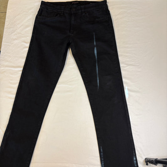 Kenneth Cole New York Slim Fit Jeans Black Denim Pants Men’s 32x32 Modern Casual