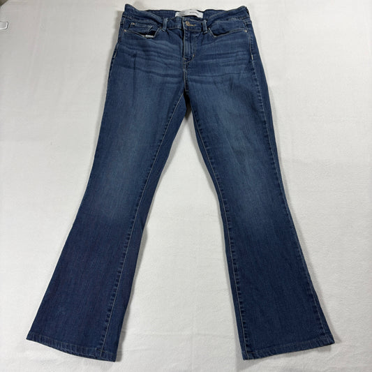 Levi Signature Jeans Womens W28 L32 Mid Rise Bootcut Stretch Denim Blue Fit Wear