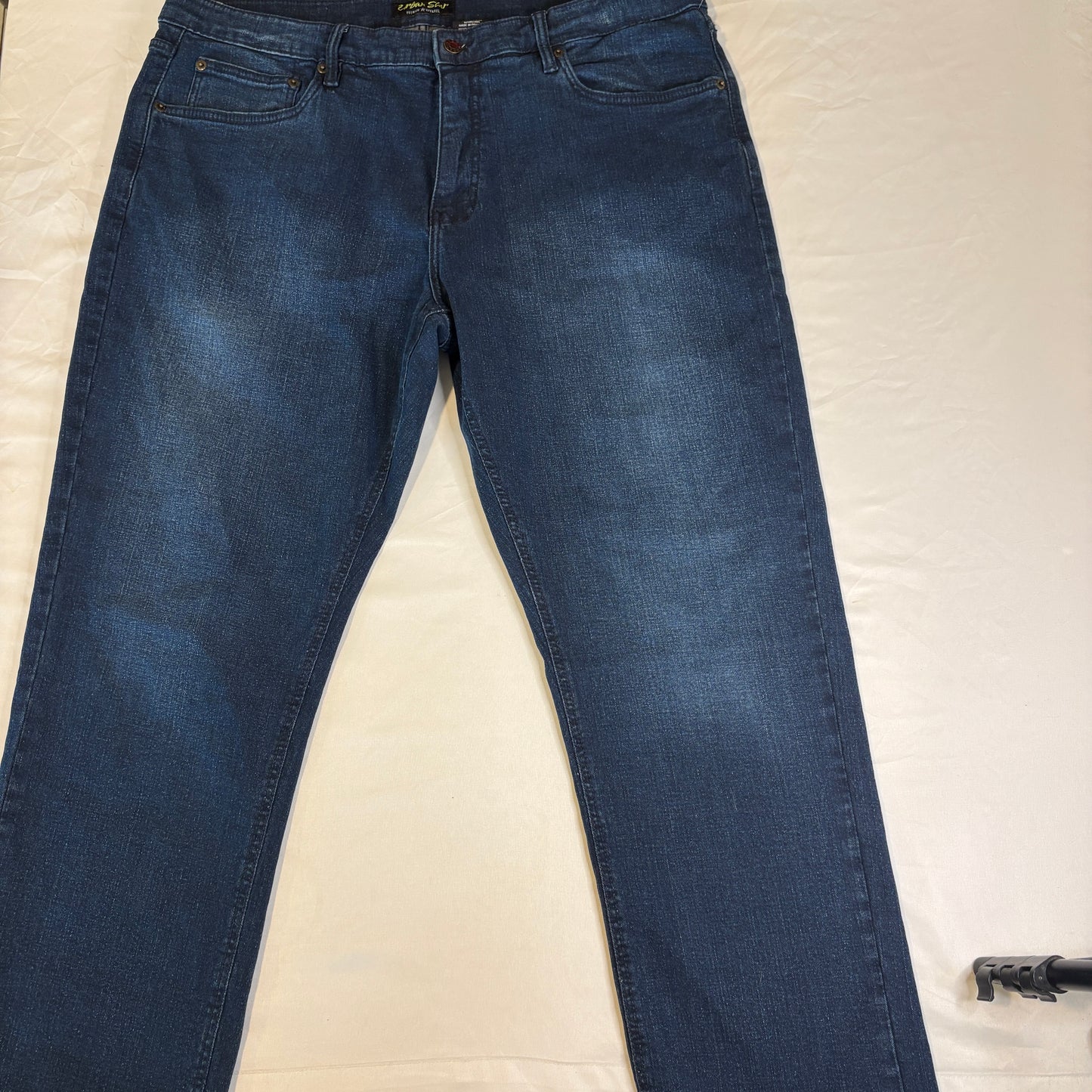 Urban Star Premium Apparel Men's Jeans Blue Size 40x30 Stretch Cotton Spandex