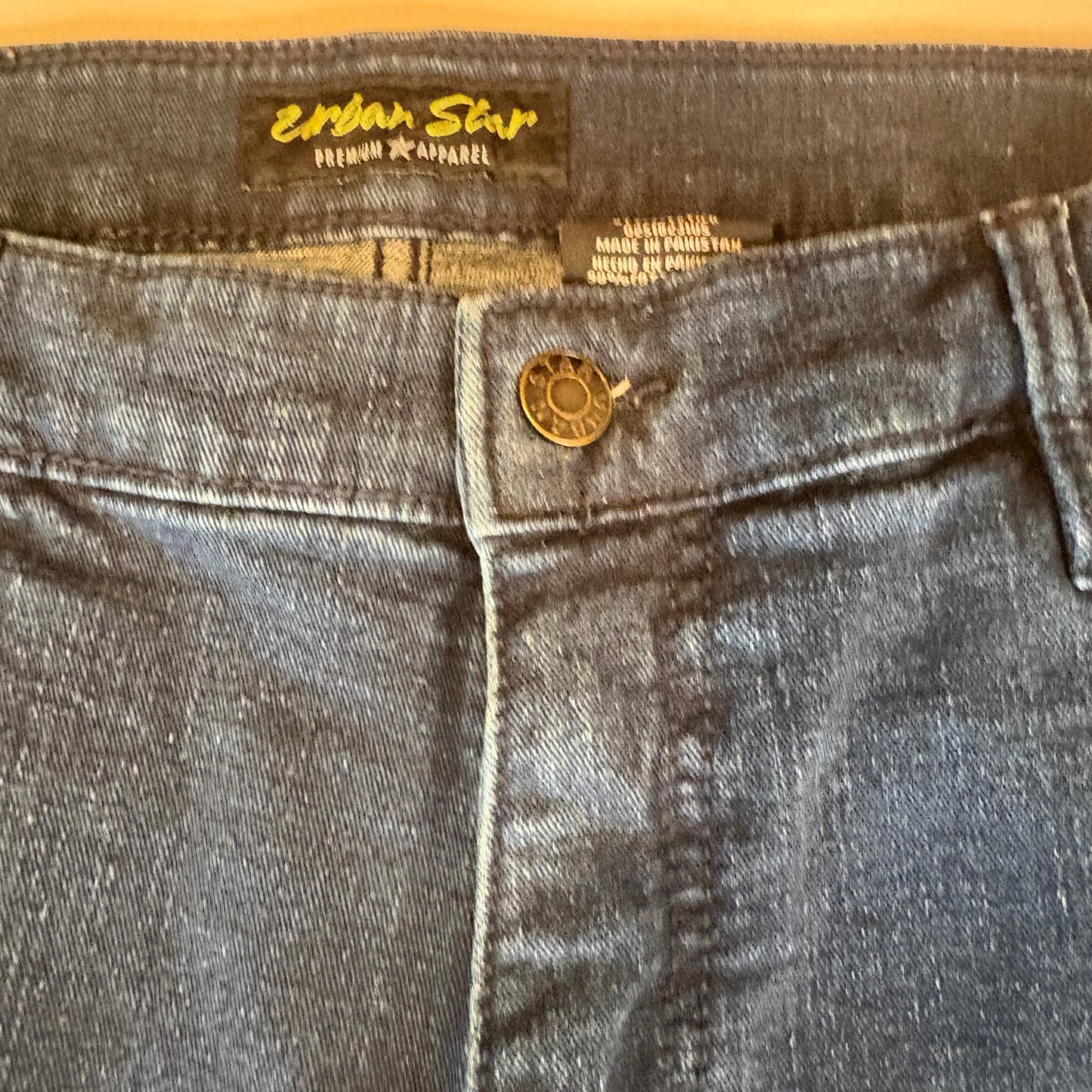 Urban Star Premium Apparel Men's Jeans Blue Size 40x30 Stretch Cotton Spandex