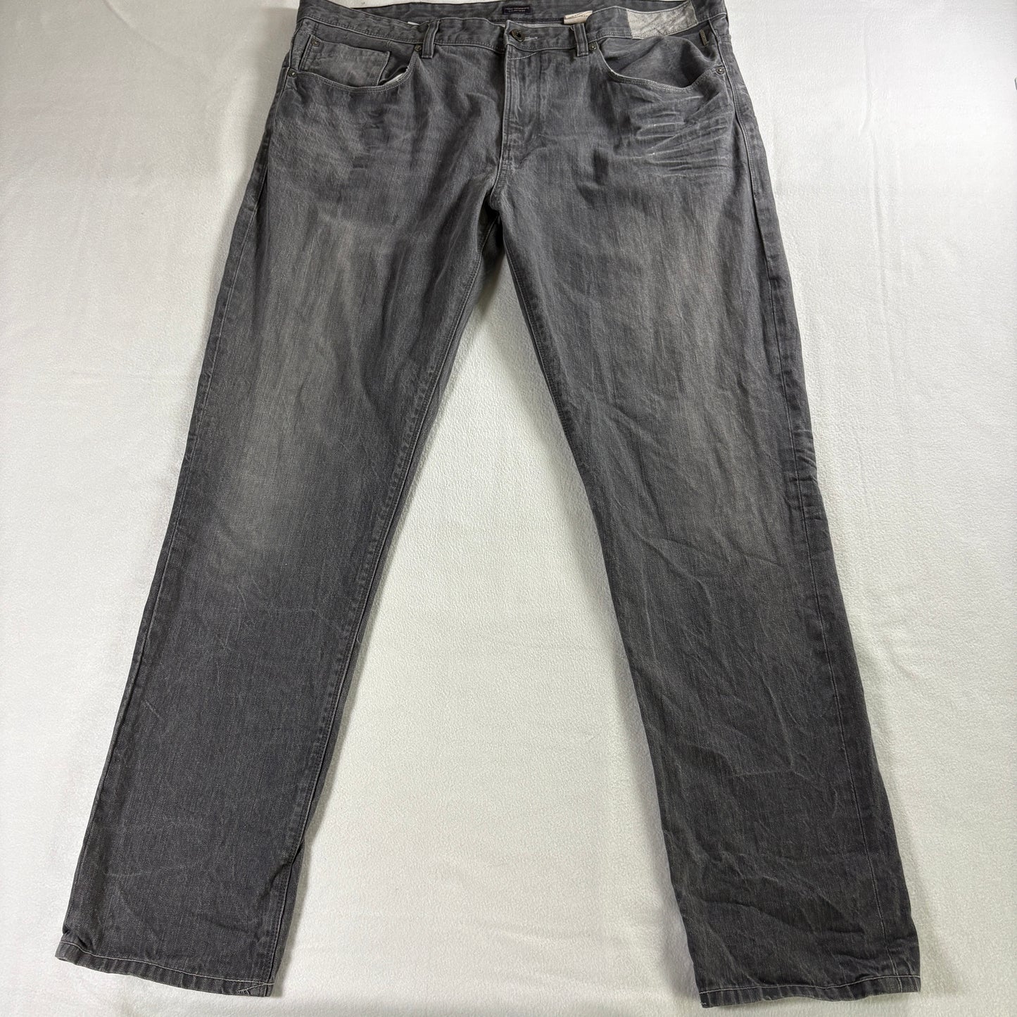 Sean John Slim Straight Jeans 42 Brown Wash Classic Hip Hop Denim Mens