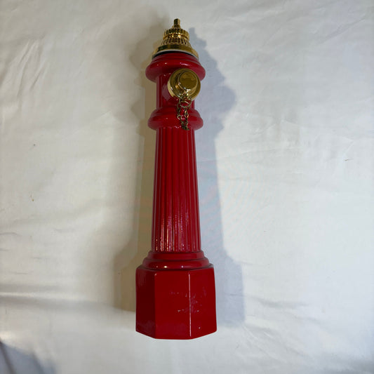 Lionstone Fire Hydrant Whiskey Decanter #12 Union Made USA 1986 Collectible