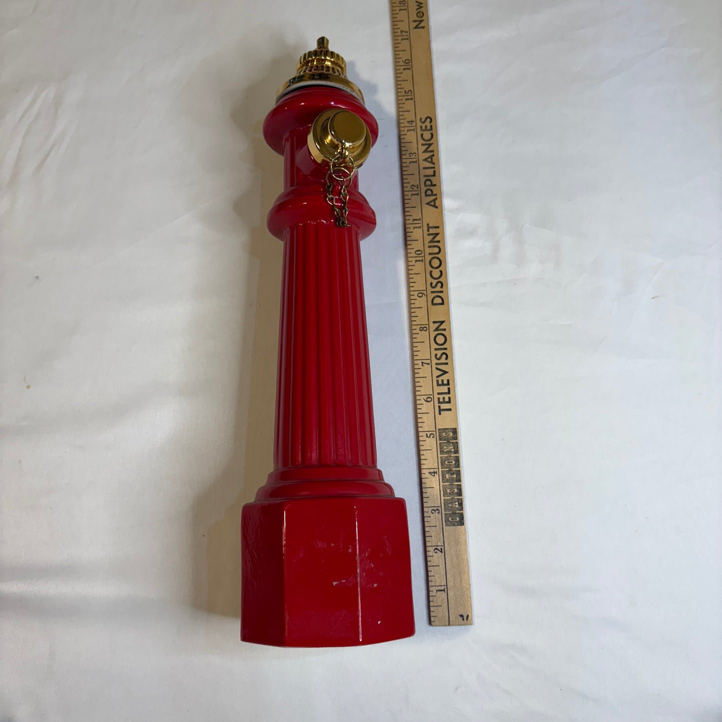 Lionstone Fire Hydrant Whiskey Decanter #12 Union Made USA 1986 Collectible