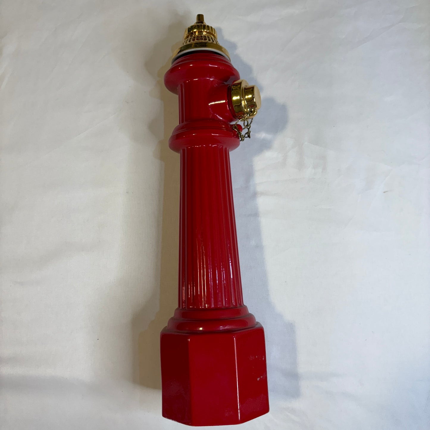 Lionstone Fire Hydrant Whiskey Decanter #12 Union Made USA 1986 Collectible