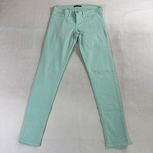 Skinny Stretch Jeans Mint Green Flying Monkey Tag 29 Fits Like 28X30 Denim