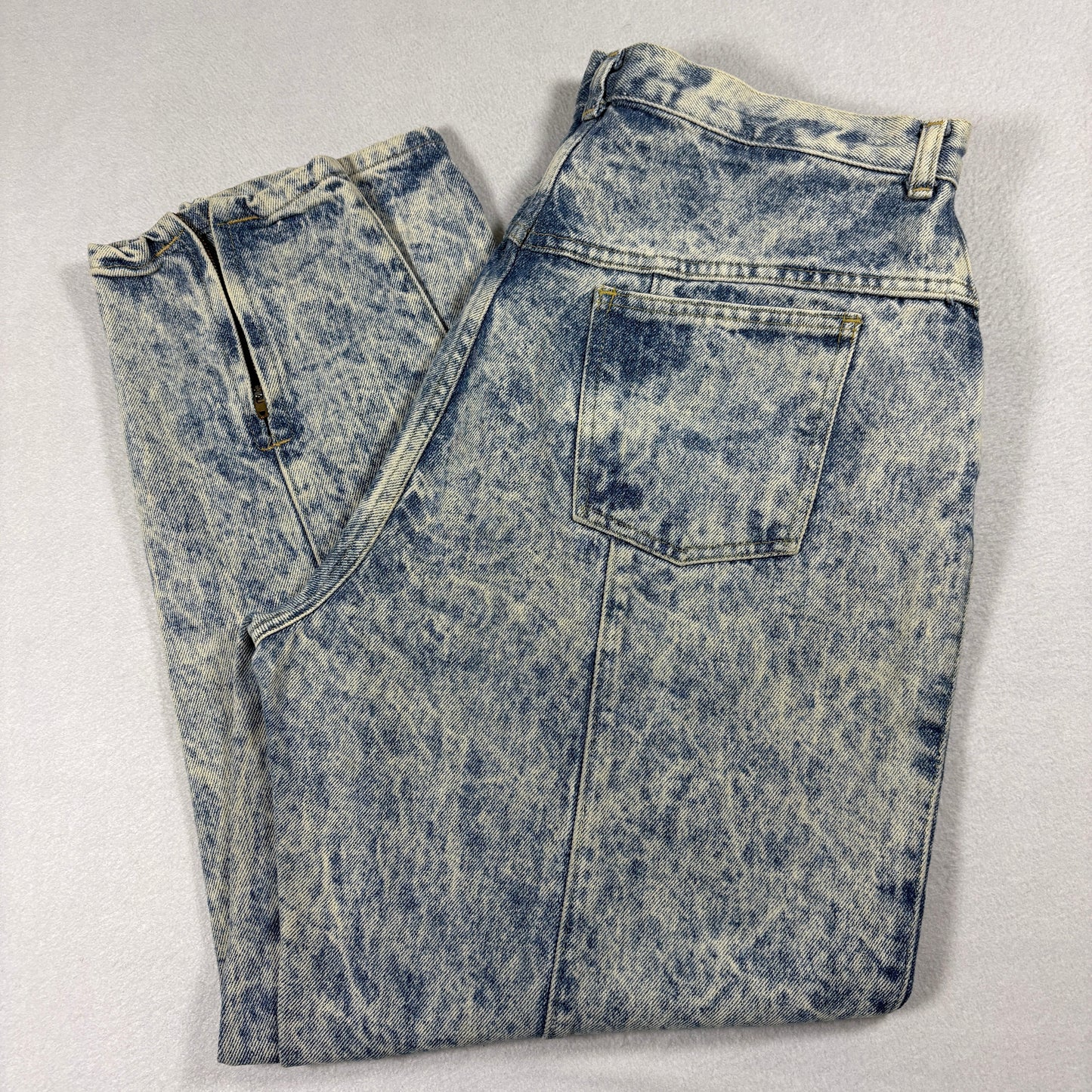 Venezia Womens 16 Acid Wash Baggy Jeans 90s Vintage Grunge High Rise Denim