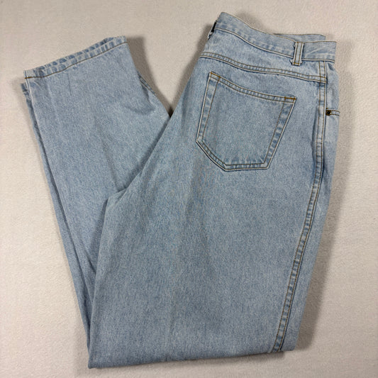 Clifford & Wills Womens 16 Light Wash Baggy Jeans 90s Vintage Grunge Denim