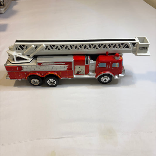Vintage Tower Power Fire Truck Decanter Mount Hope Winery Japan 13" Ceramic