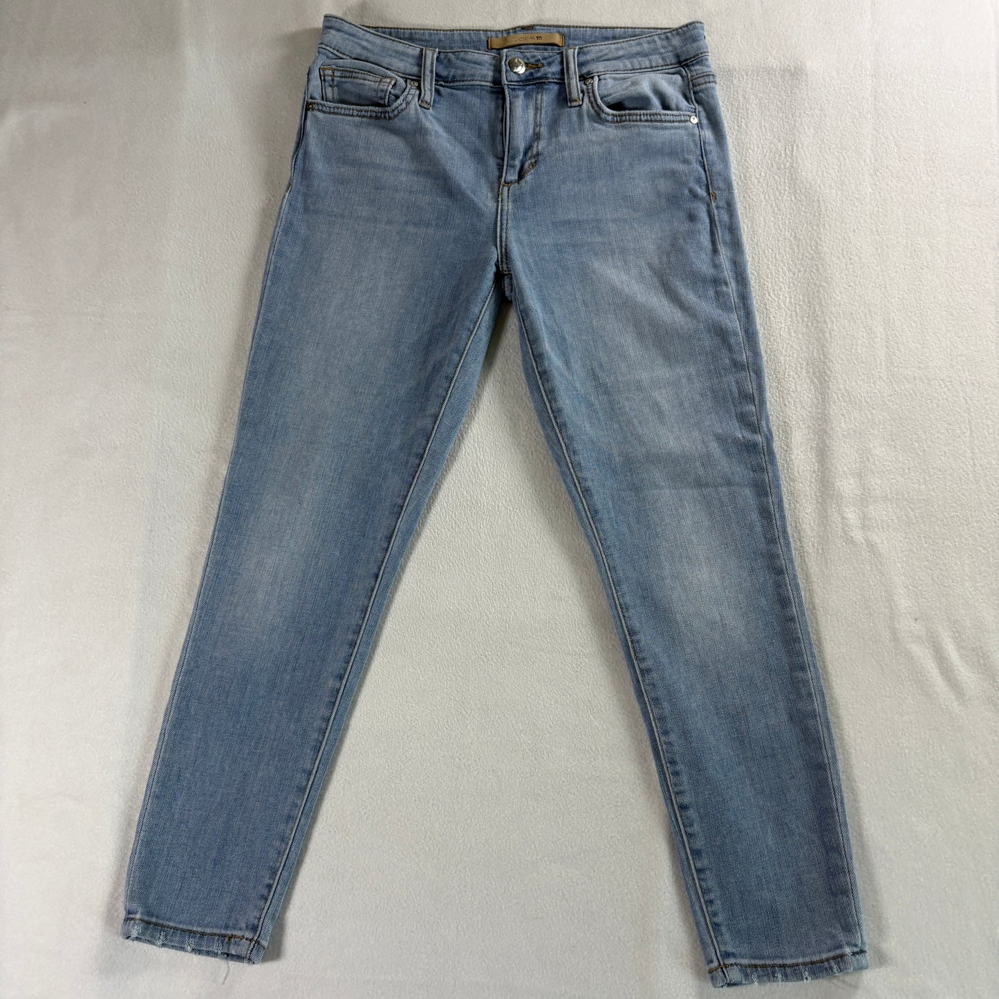 Joe's Jeans Womens Skinny Light Wash Stretch Denim Size 28 Blue