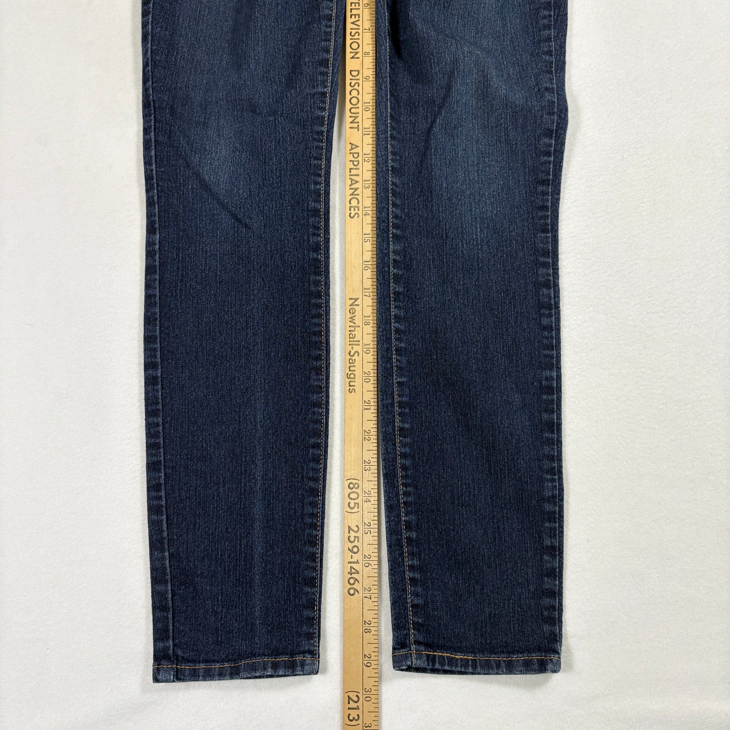 Levis Womens Jeans 10L Signature Skinny Dark Wash Stretch Totally Shaping Denim