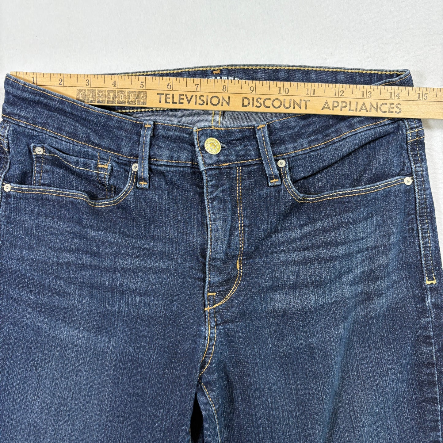 Levis Womens Jeans 10L Signature Skinny Dark Wash Stretch Totally Shaping Denim