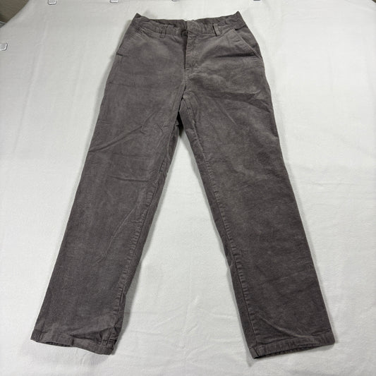 Vintage Corduroy Pants Mens Estimated 32x30 Brown Straight Leg Retro 90s Style