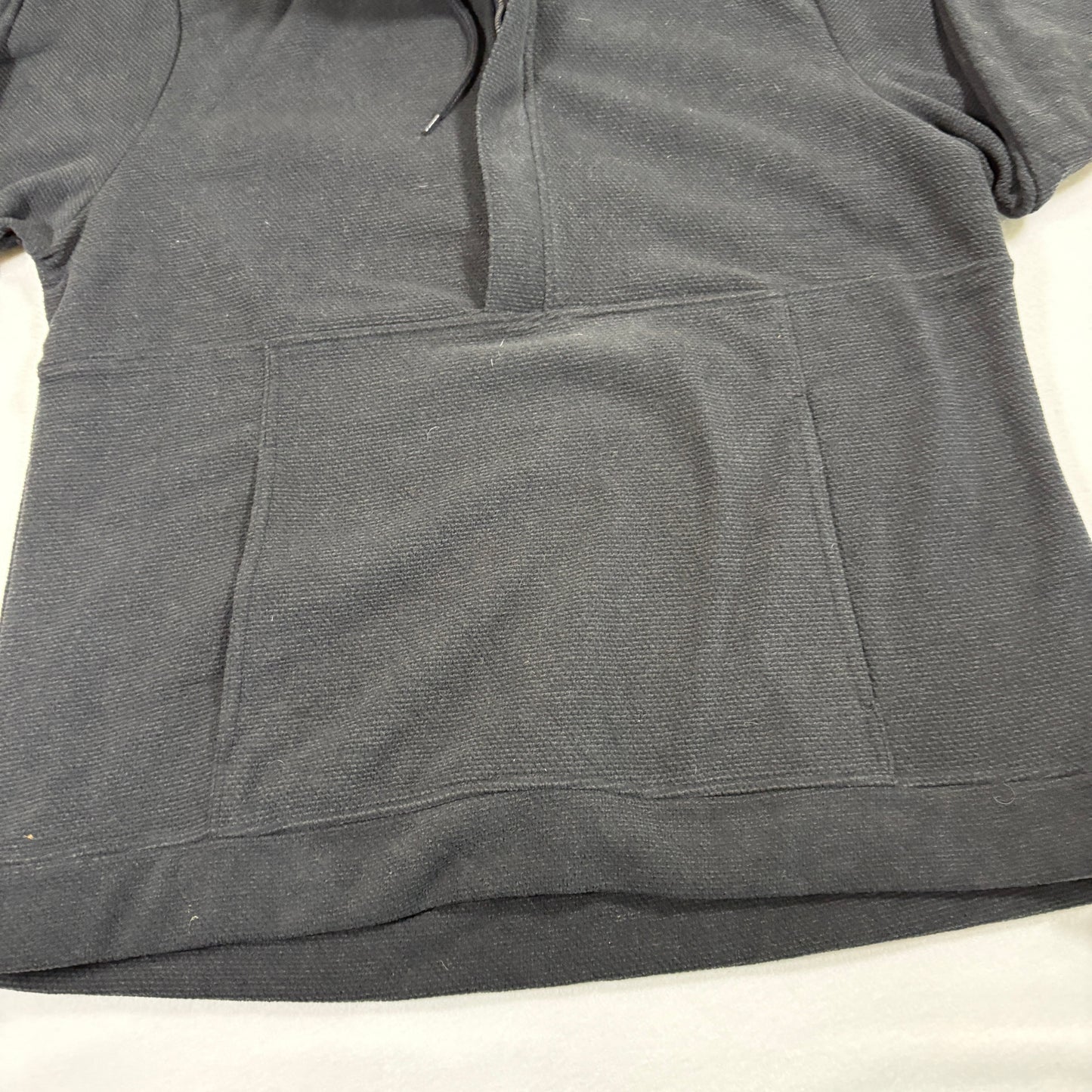 Avalanche Mens Pullover XL Black Quarter Zip Fleece Sweater Outdoor Hiking Warm