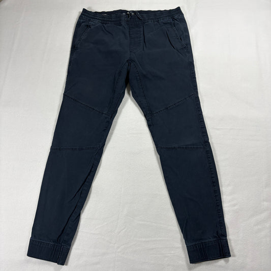 Hollister Pants Mens Size M Super Skinny Jogger Blue Stretch Streetwear 90s Fit!