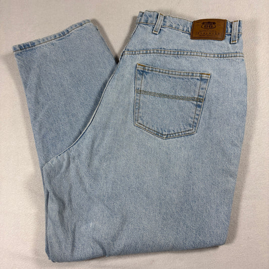 Route 66 Womens 22 Relaxed Fit Light Wash Baggy Jeans 90s Vintage Grunge