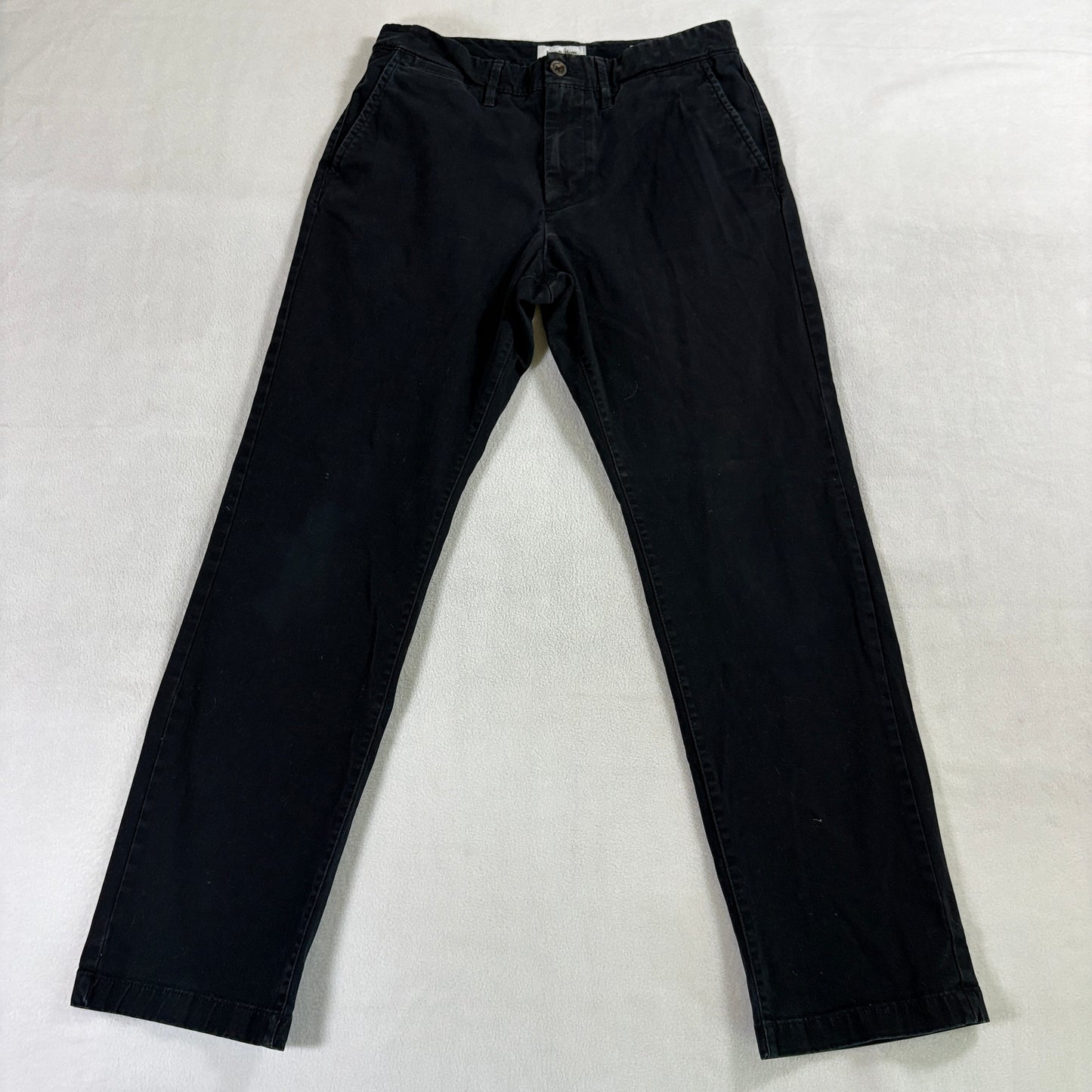 Mens Slim Chino Pants Goodfellow Tag 29x30 Fits Like 29X28 Black Stretch Casual
