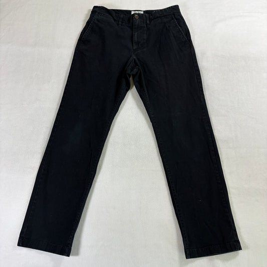 Mens Slim Chino Pants Goodfellow Tag 29x30 Fits Like 29X28 Black Stretch Casual