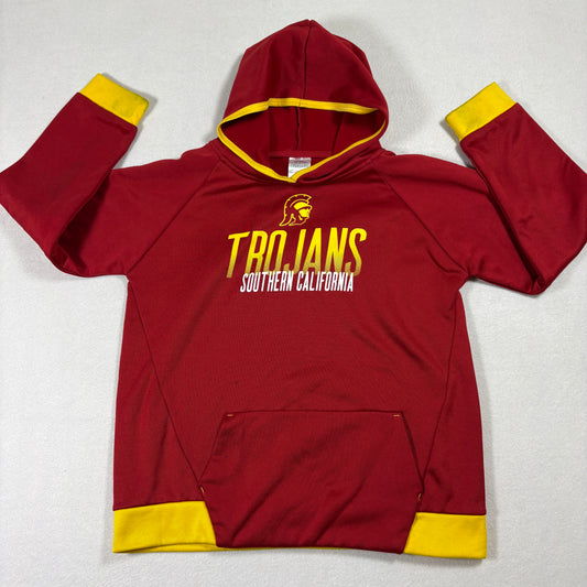 USC Trojans Hoodie Mens Large Red Gold Rivalry Threads Southern California