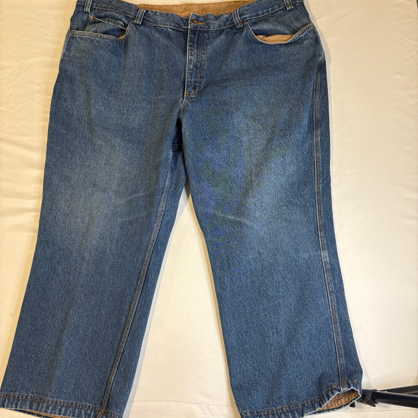 Duluth Trading Co. Jeans Men’s 48x28 Blue Denim 100% Cotton Workwear