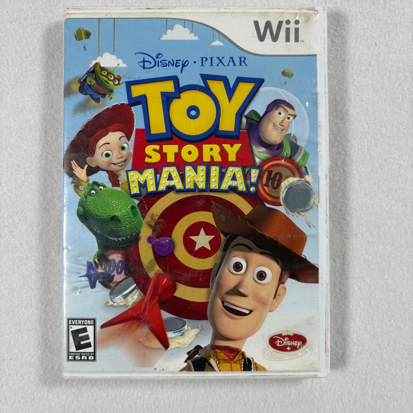 Toy Story Mania Nintendo Wii Complete CIB Tested Disney Pixar Party Game