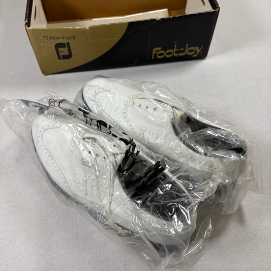 FootJoy TCX Golf Shoes Mens 12M White Leather Wingtip NWT Waterproof Spikes