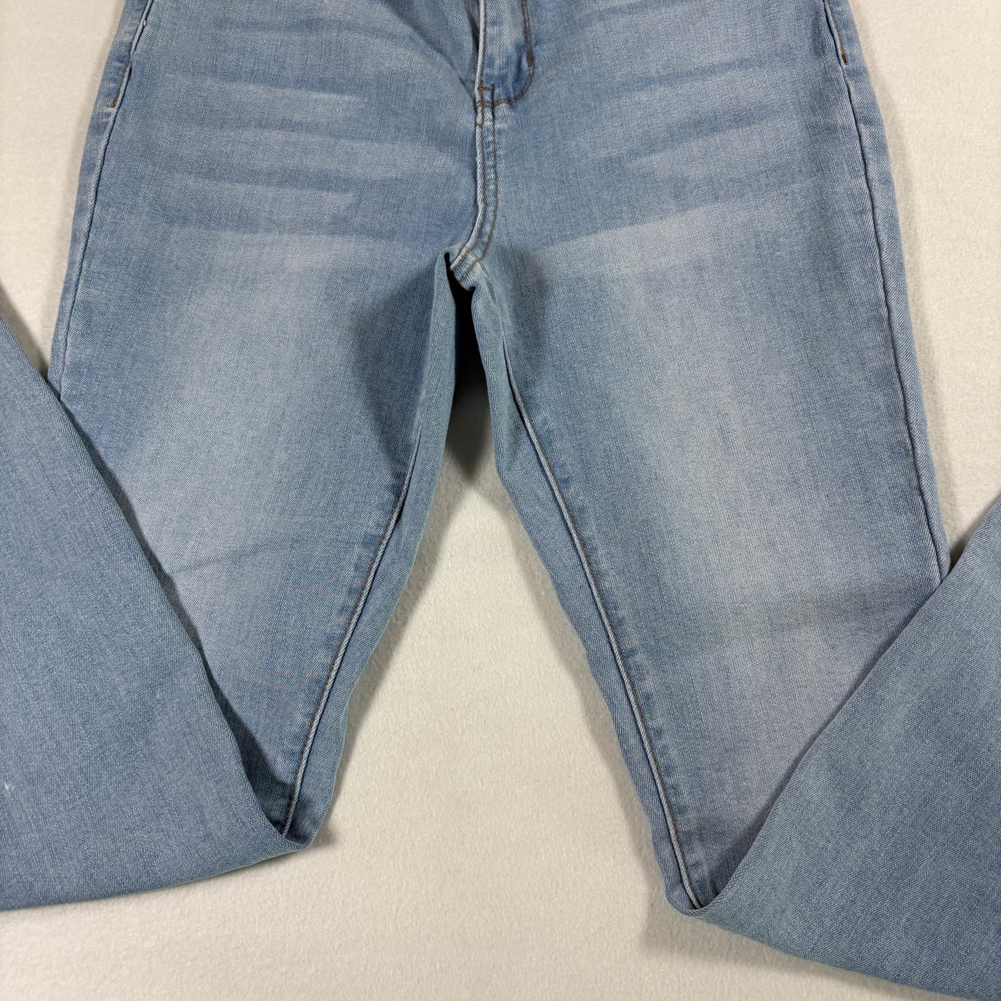 Rue21 Womens Jeans 12R High Rise Jegging Light Wash Stretch Denim Y2K