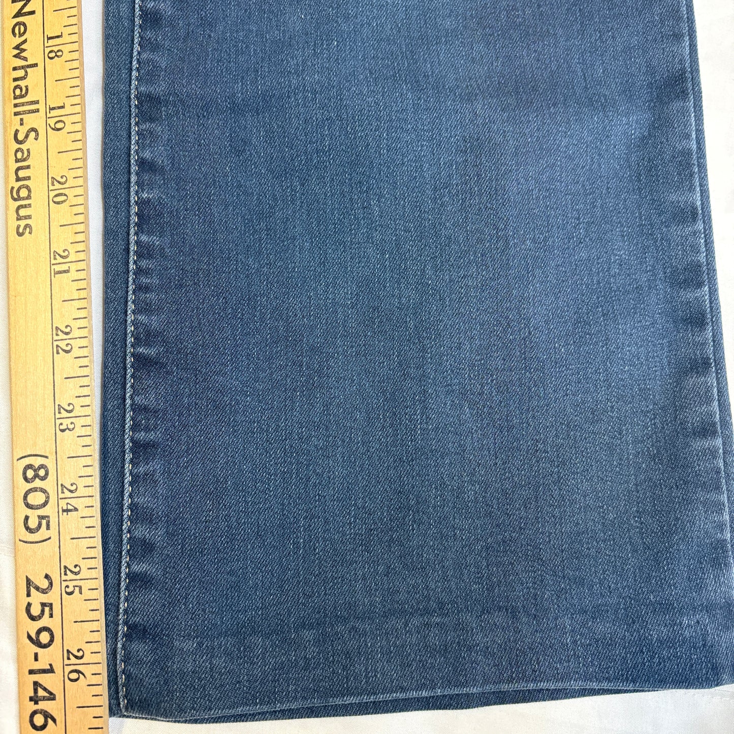 NYDJ for Chico’s Women’s Jeans Size 14 Straight Leg Blue Denim Stretch