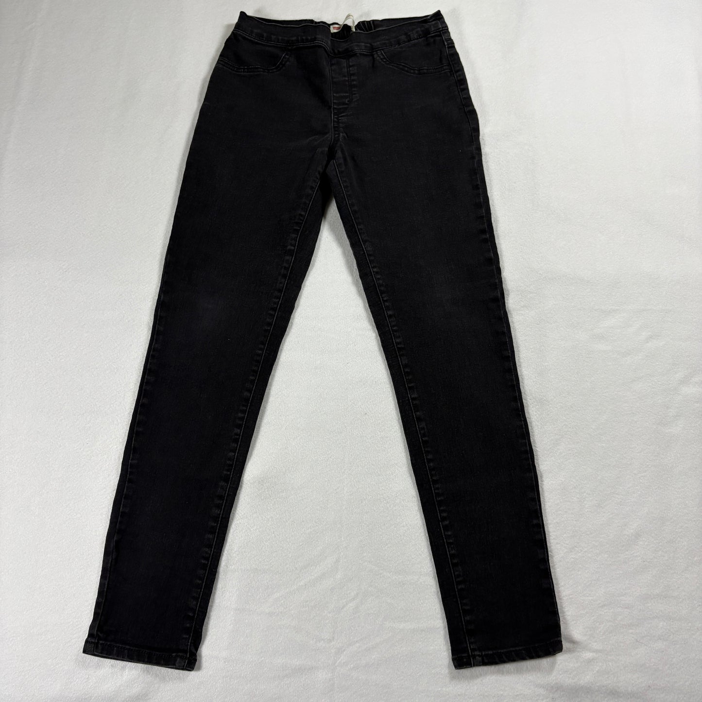 Levis Leggings Womens Size 24x26 Black Pull On Stretch Skinny Denim Pants X
