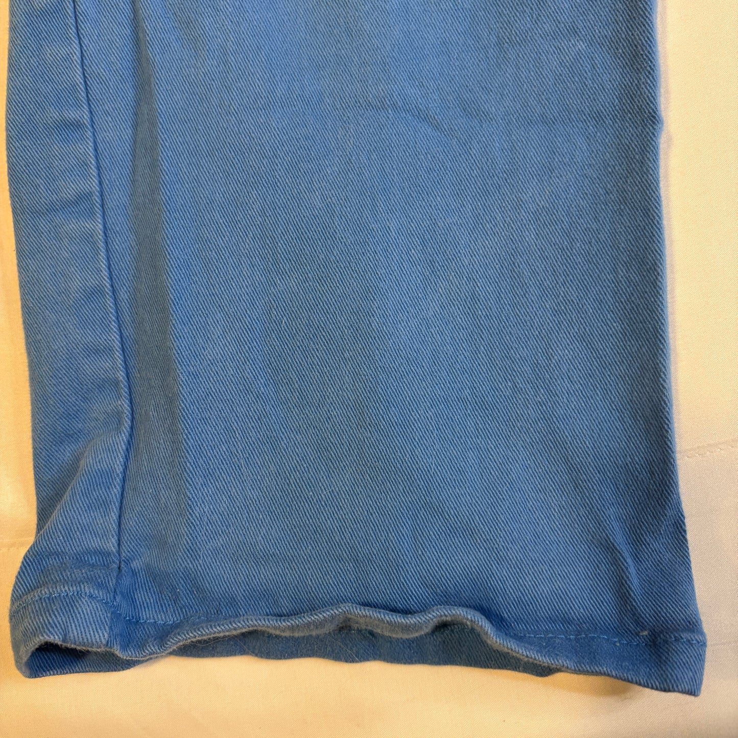 Gloria Vanderbilt Amanda Baggy Pants Women’s 16 Short Blue Cotton Stretch