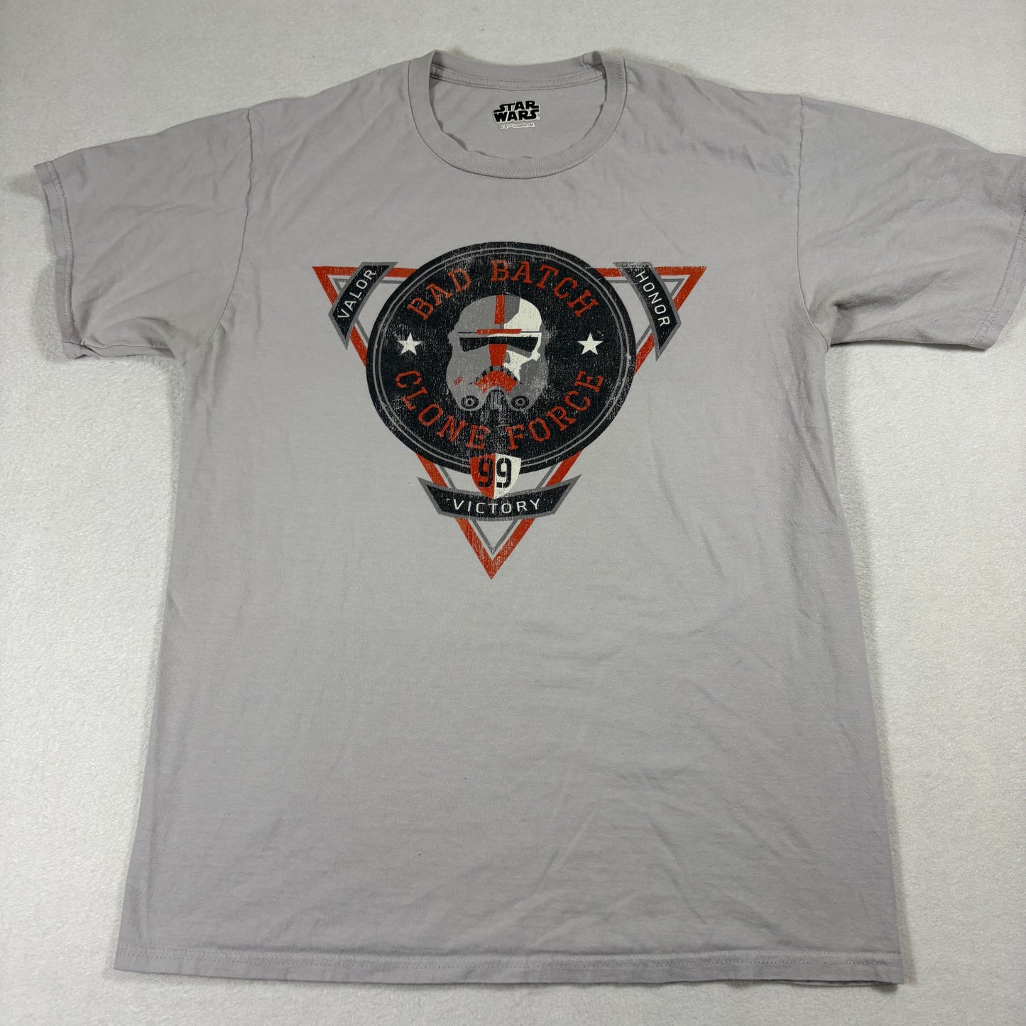 Star Wars Bad Batch T Shirt Mens M Gray Clone Force 99 Graphic Tee