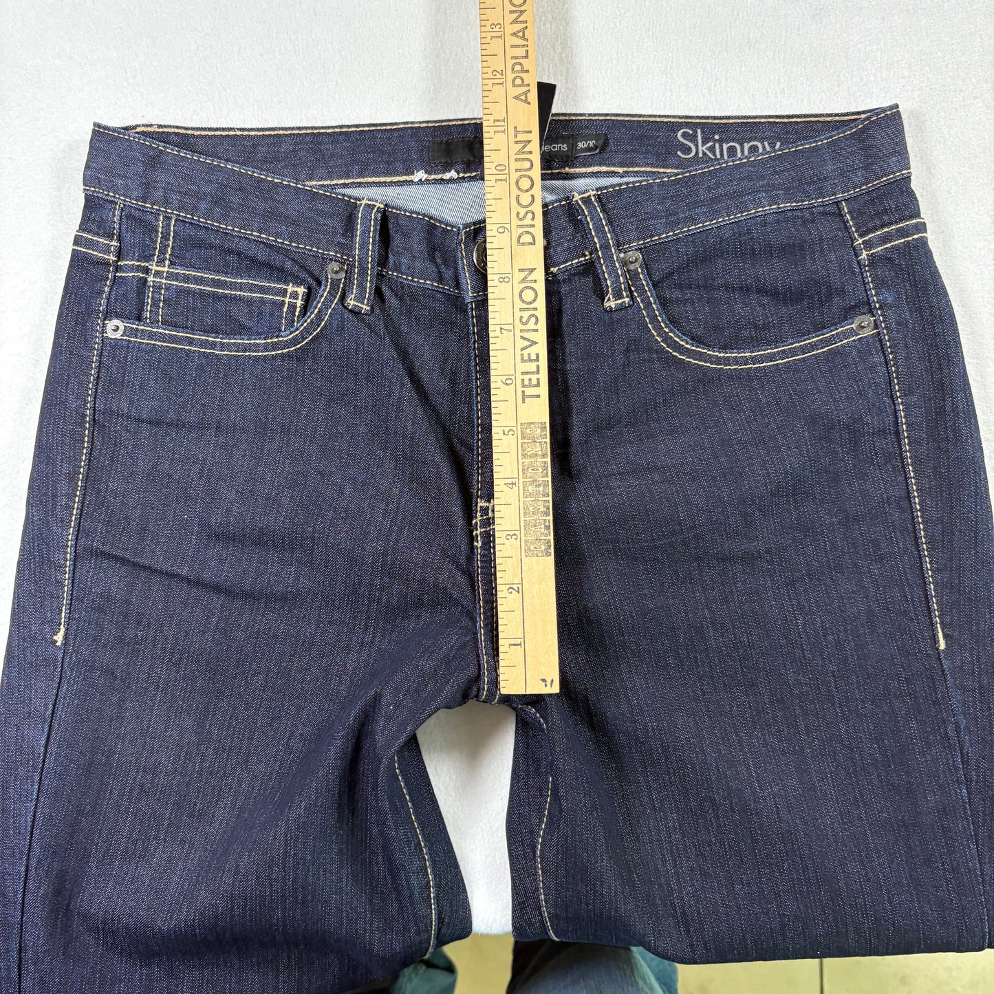 Calvin Klein Womens Jeans 30/10 Skinny Dark Wash Stretch Denim NWOT